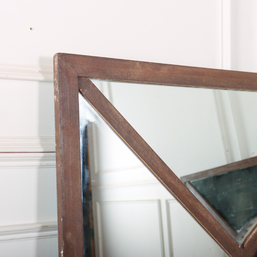 Pair of Metal Window Mirrors View III