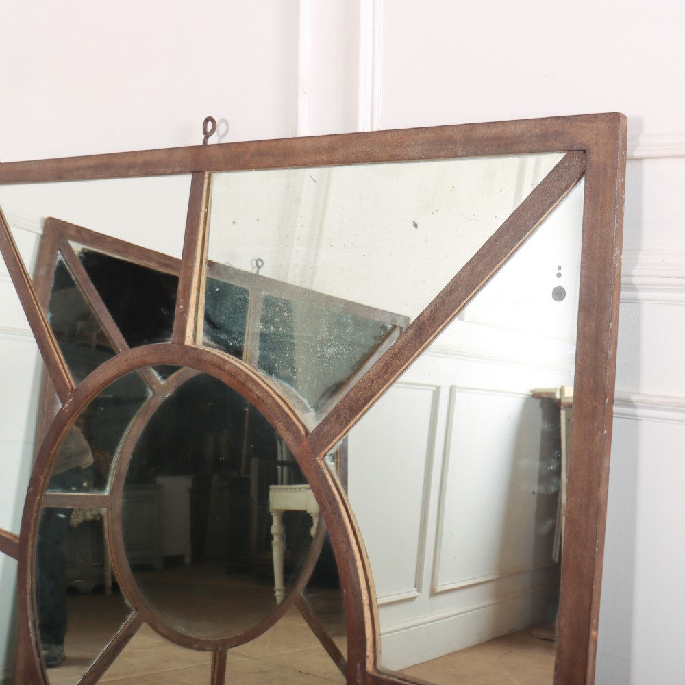 Pair of Metal Window Mirrors View V