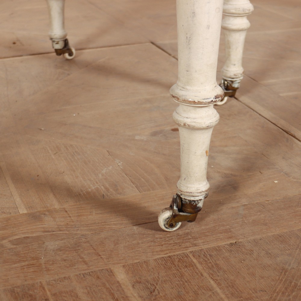 Swedish Painted Extending Dining Table View VIII