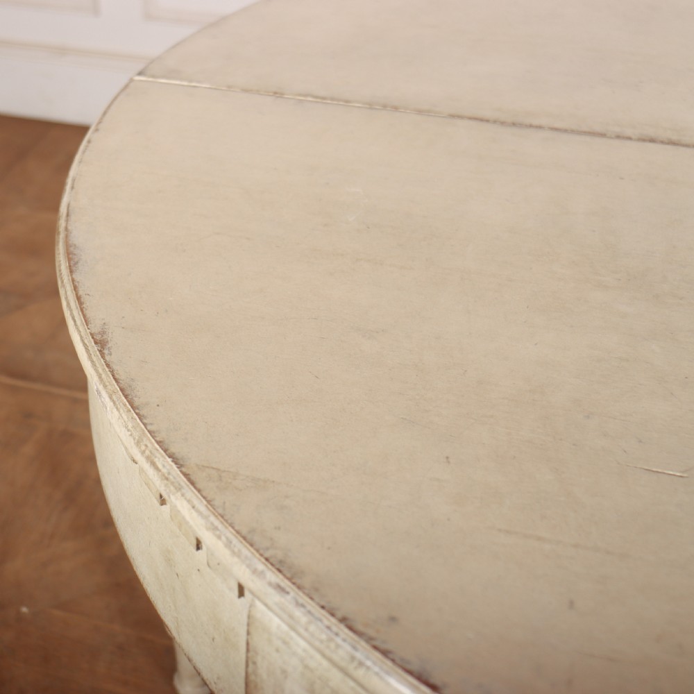Swedish Painted Extending Dining Table View IX