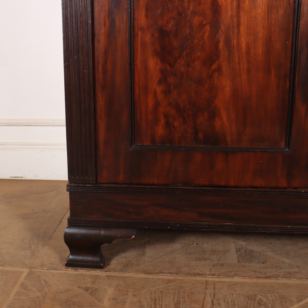 18th Century English Mahogany Wardrobe View III