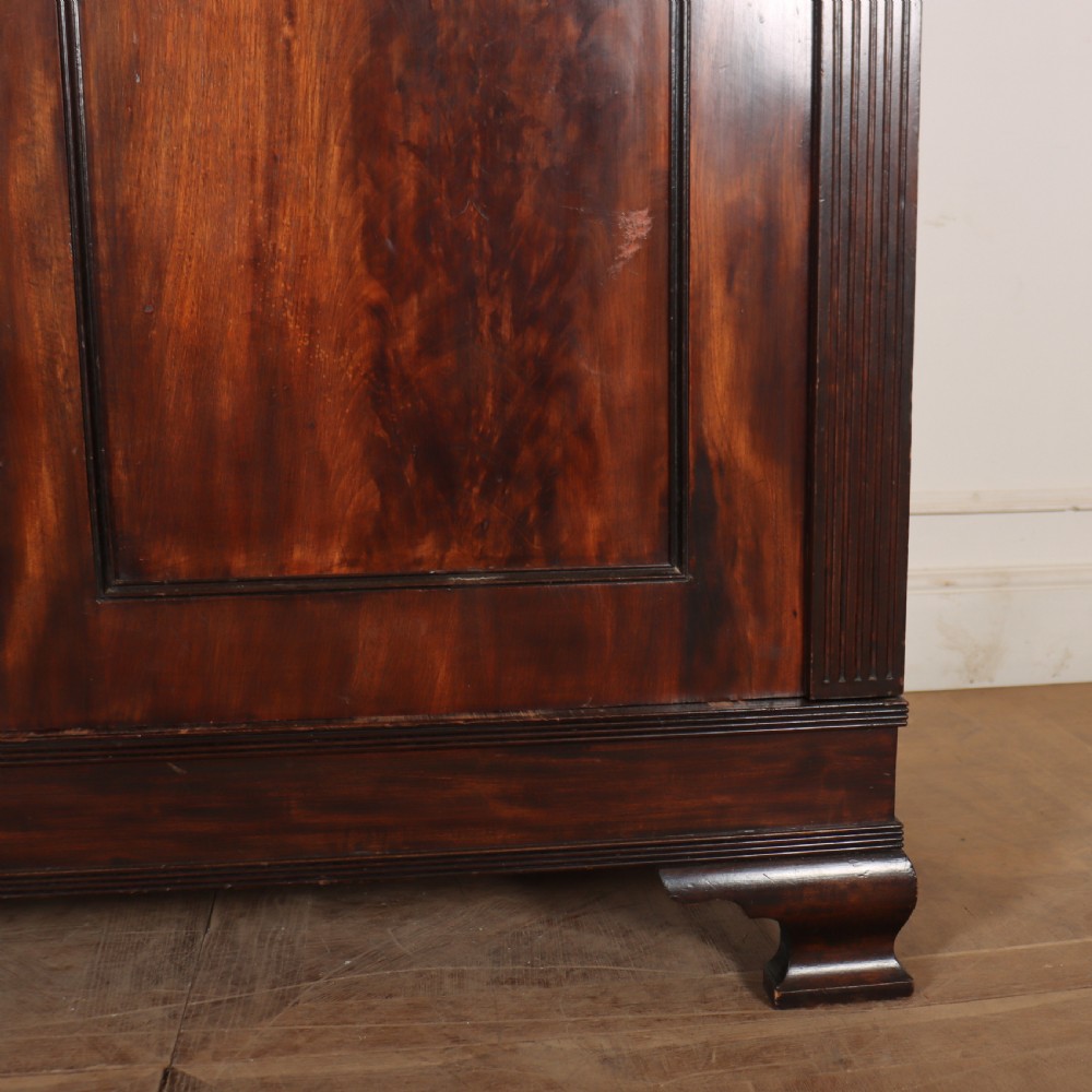 18th Century English Mahogany Wardrobe View IV