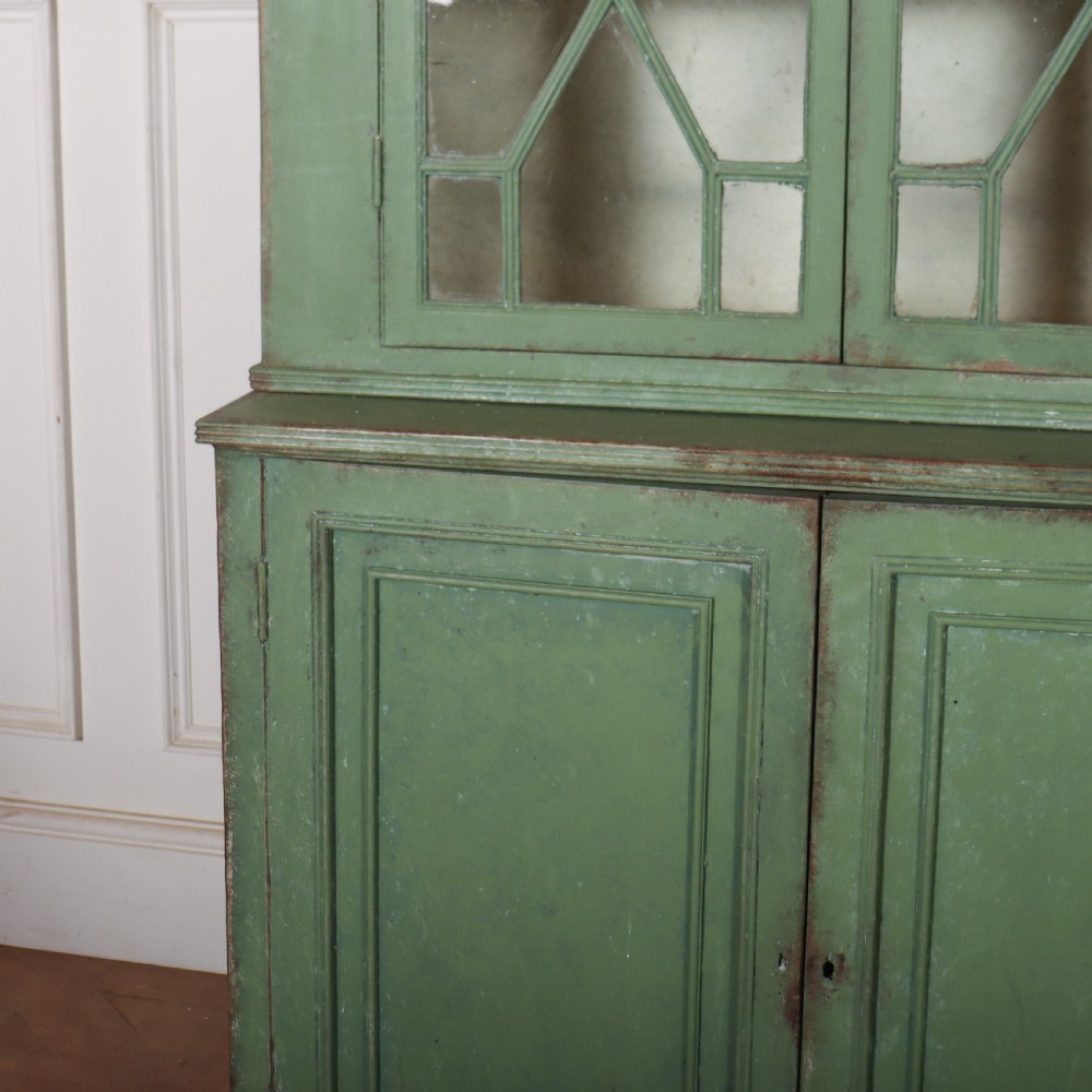 Pair of Narrow Painted Bookcases View III