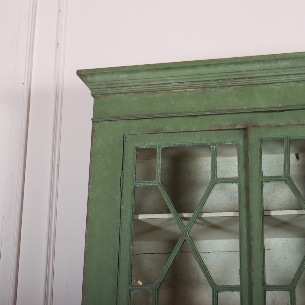 Pair of Narrow Painted Bookcases View IV