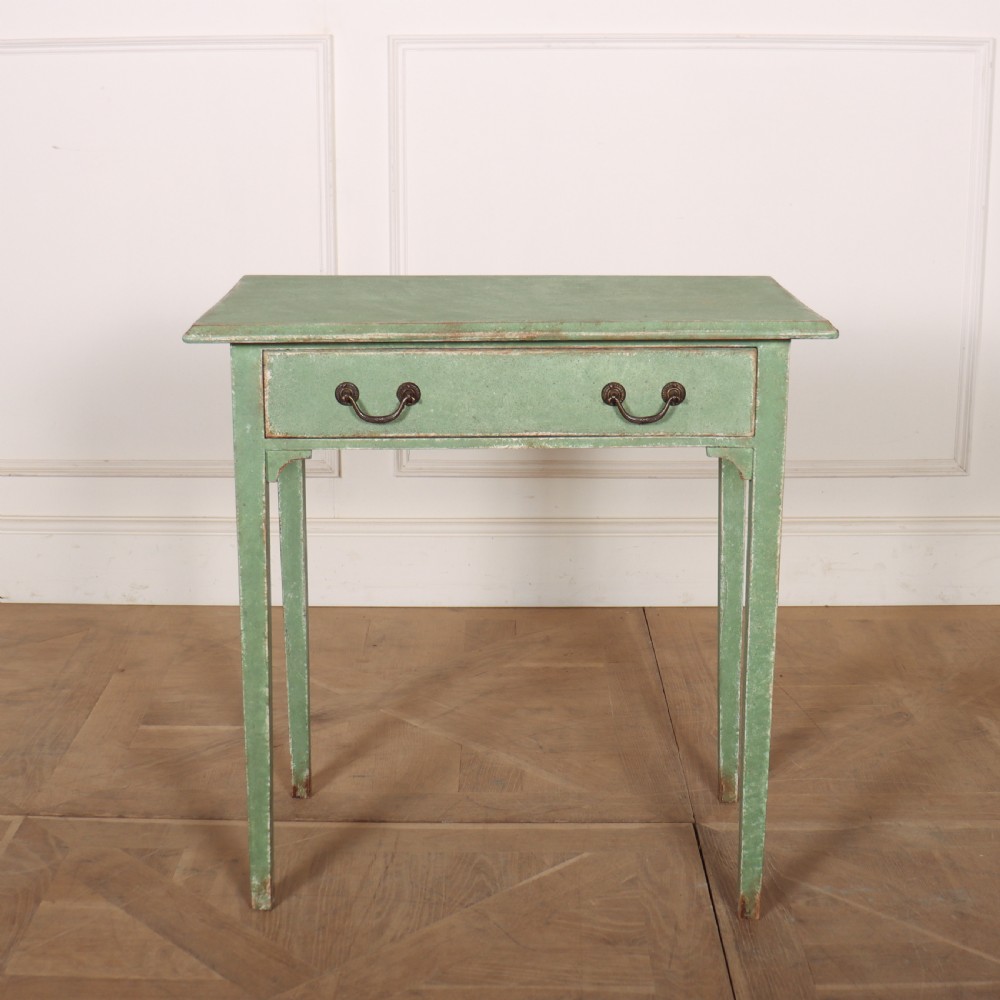 Small Painted Lamp Table