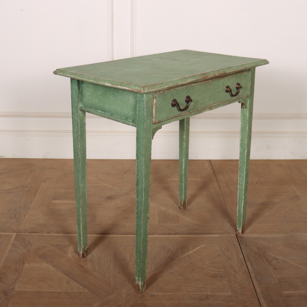 Small Painted Lamp Table View IV