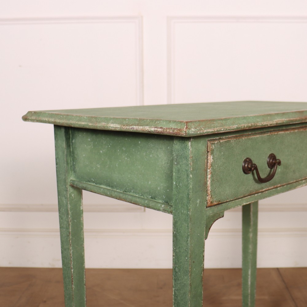 Small Painted Lamp Table View V