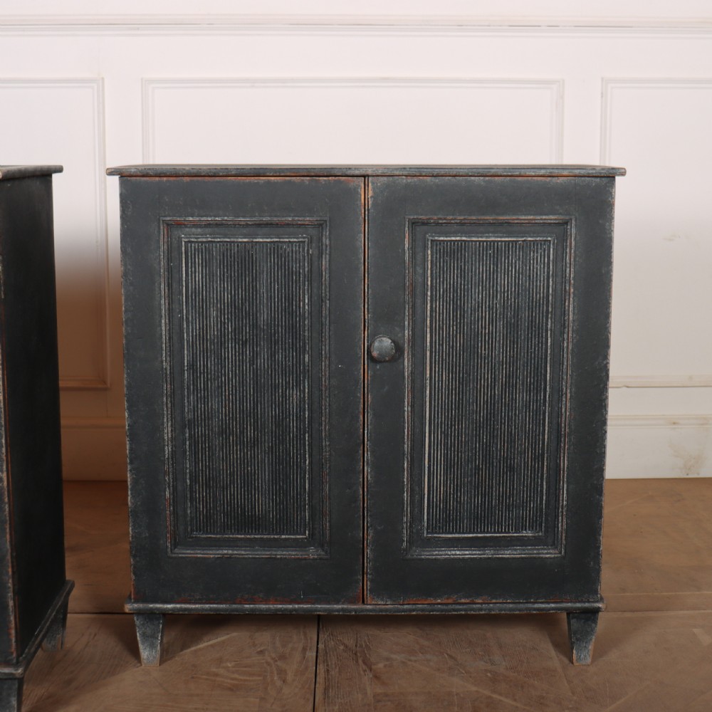 Pair of Swedish Painted Buffets View III