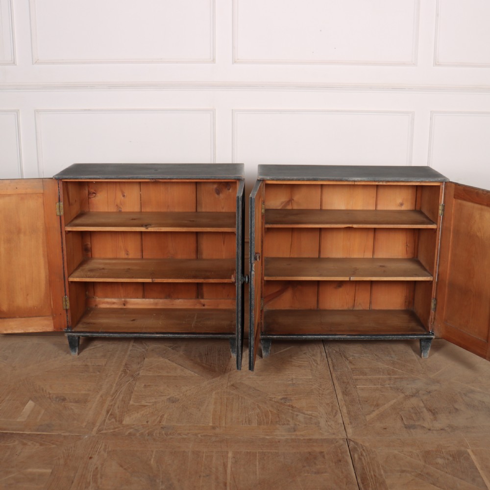 Pair of Swedish Painted Buffets View V