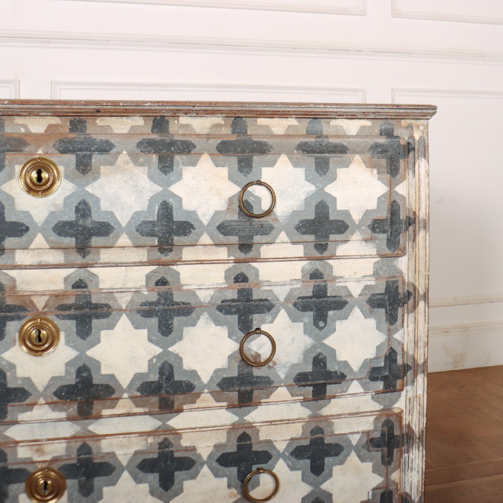 French Painted Oak Commode View VI