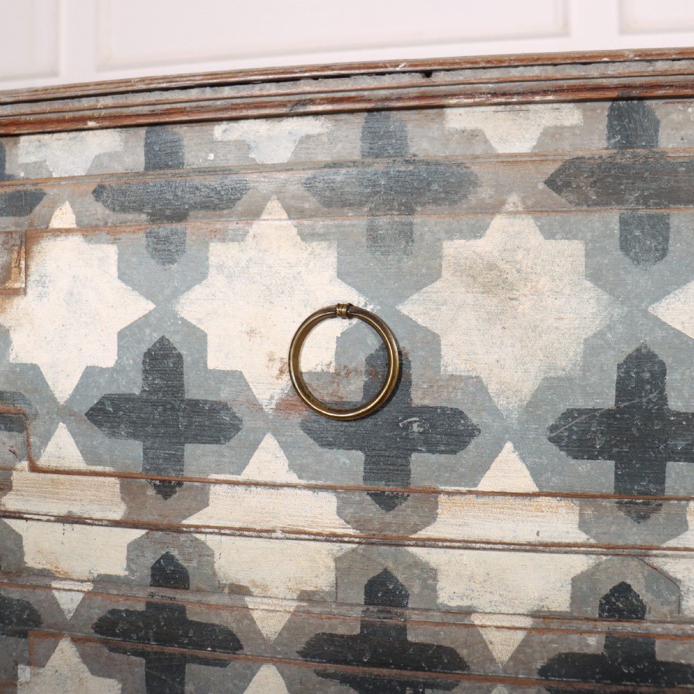 French Painted Oak Commode View VII
