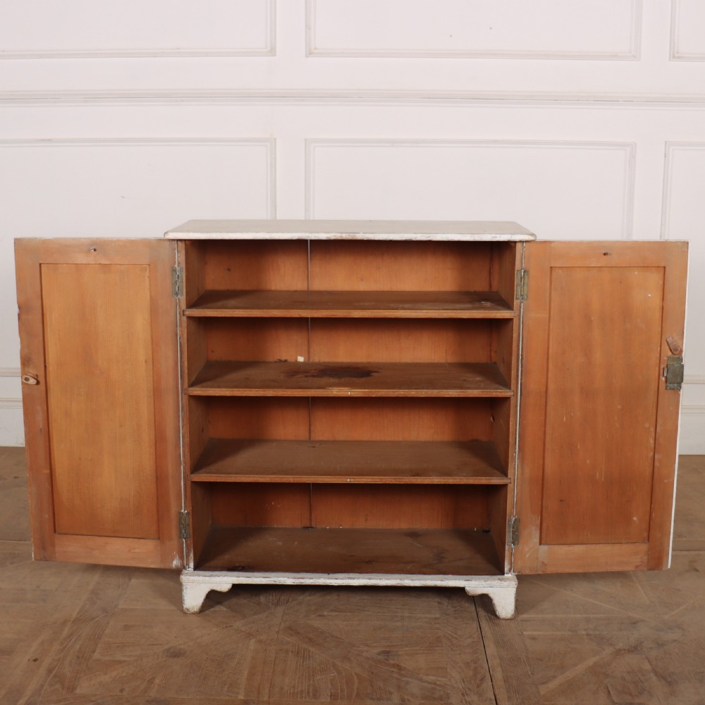 19th Century English Painted Buffet View VI