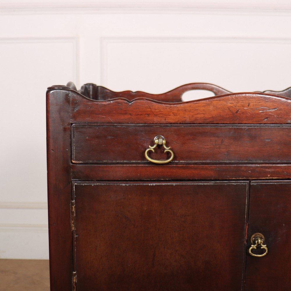 Georgian Mahogany Bedside Cupboard View II