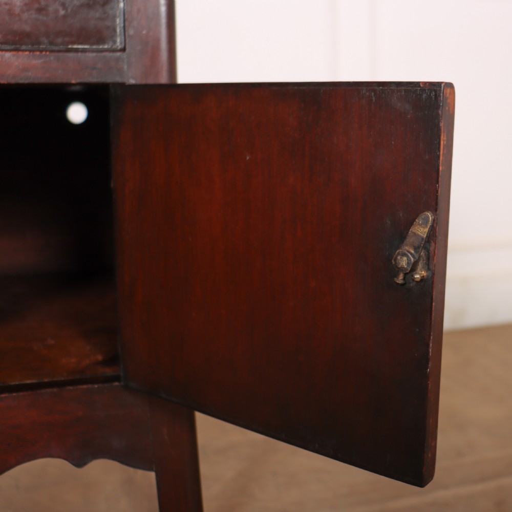 Georgian Mahogany Bedside Cupboard View IV