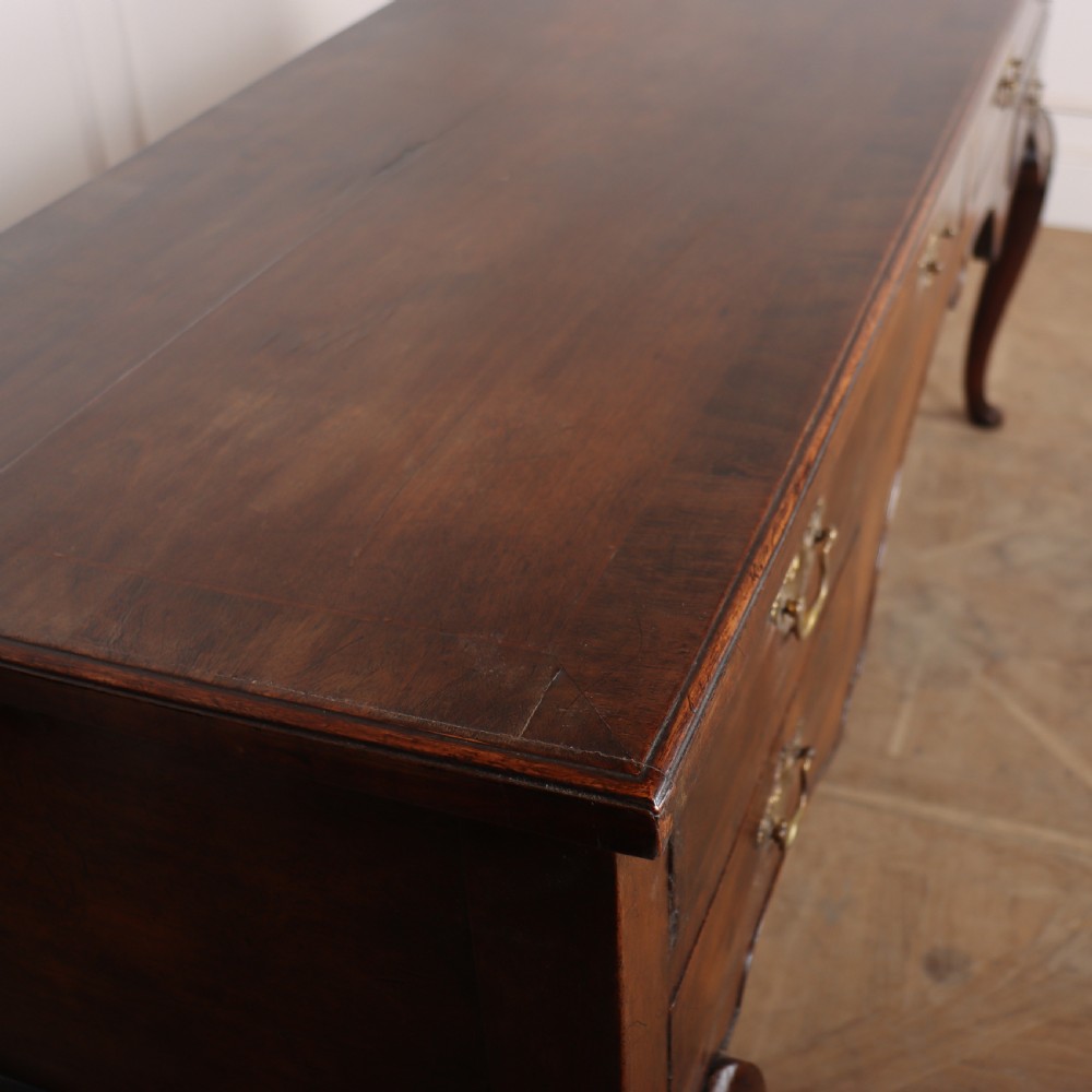 18th Century Walnut Dresser Base View V
