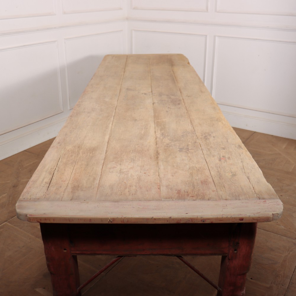 Large Sycamore Topped Preparation Table View V