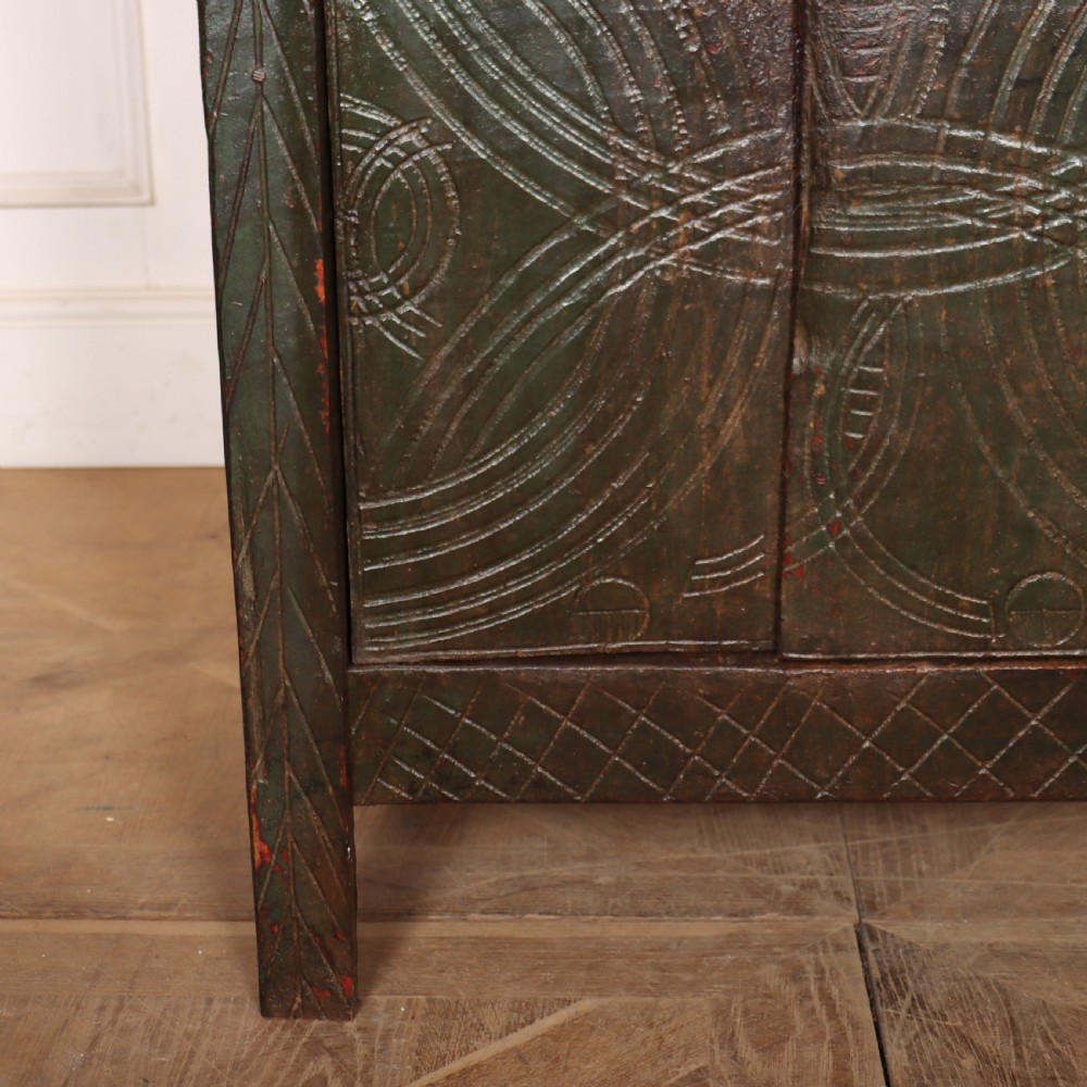 Original Painted Carved Buffet View III