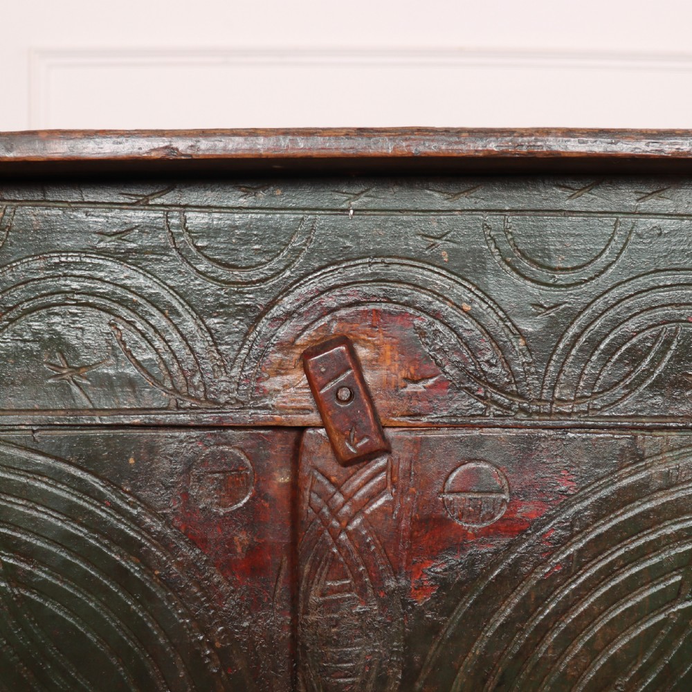 Original Painted Carved Buffet View VI