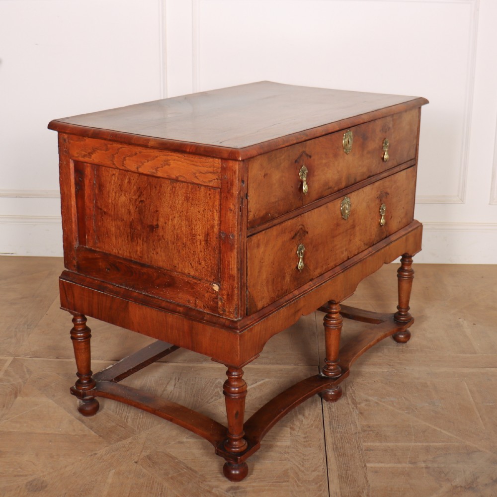 Near Pair of 18th Century Walnut Commodes View XI