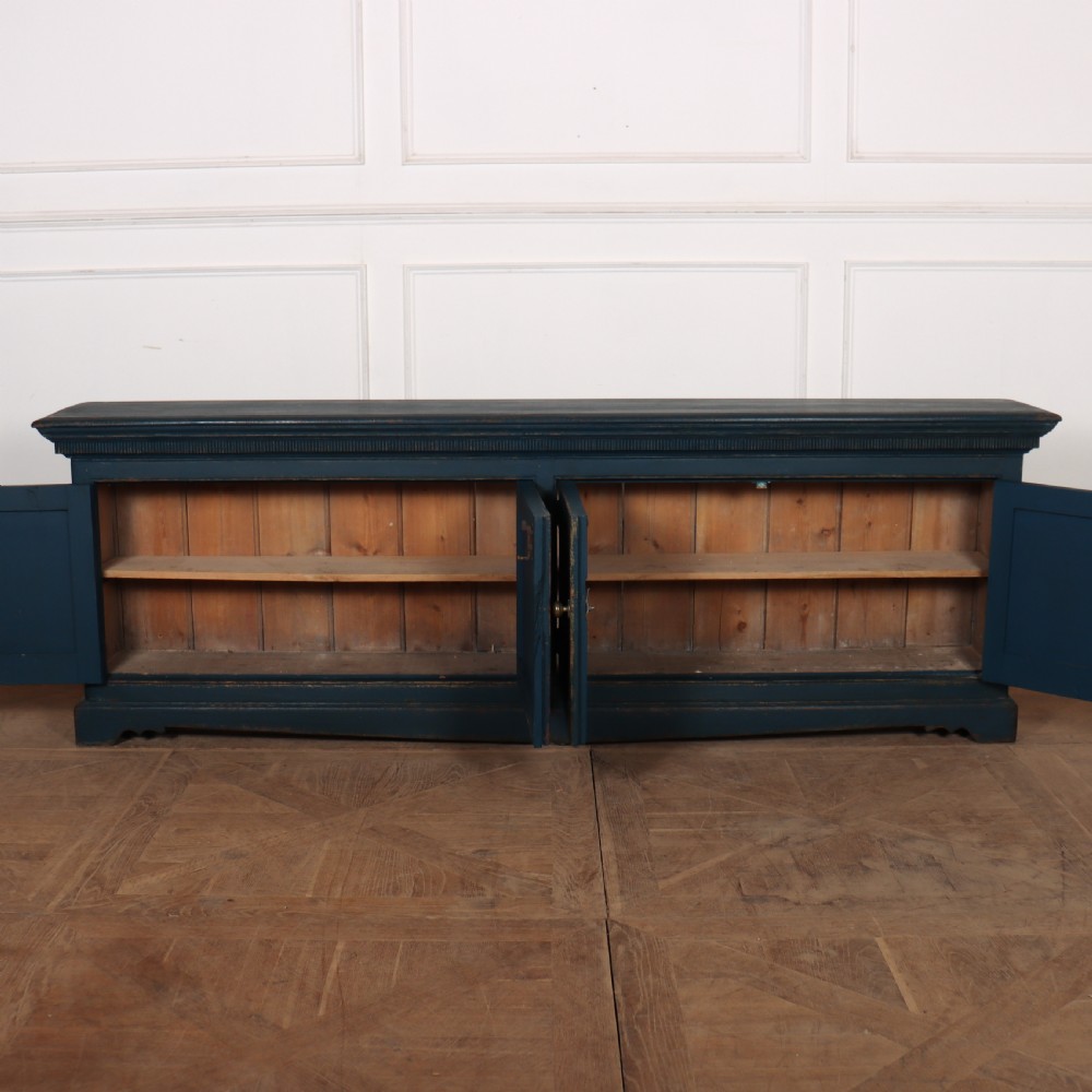 Narrow Italian Painted Enfilade View VII