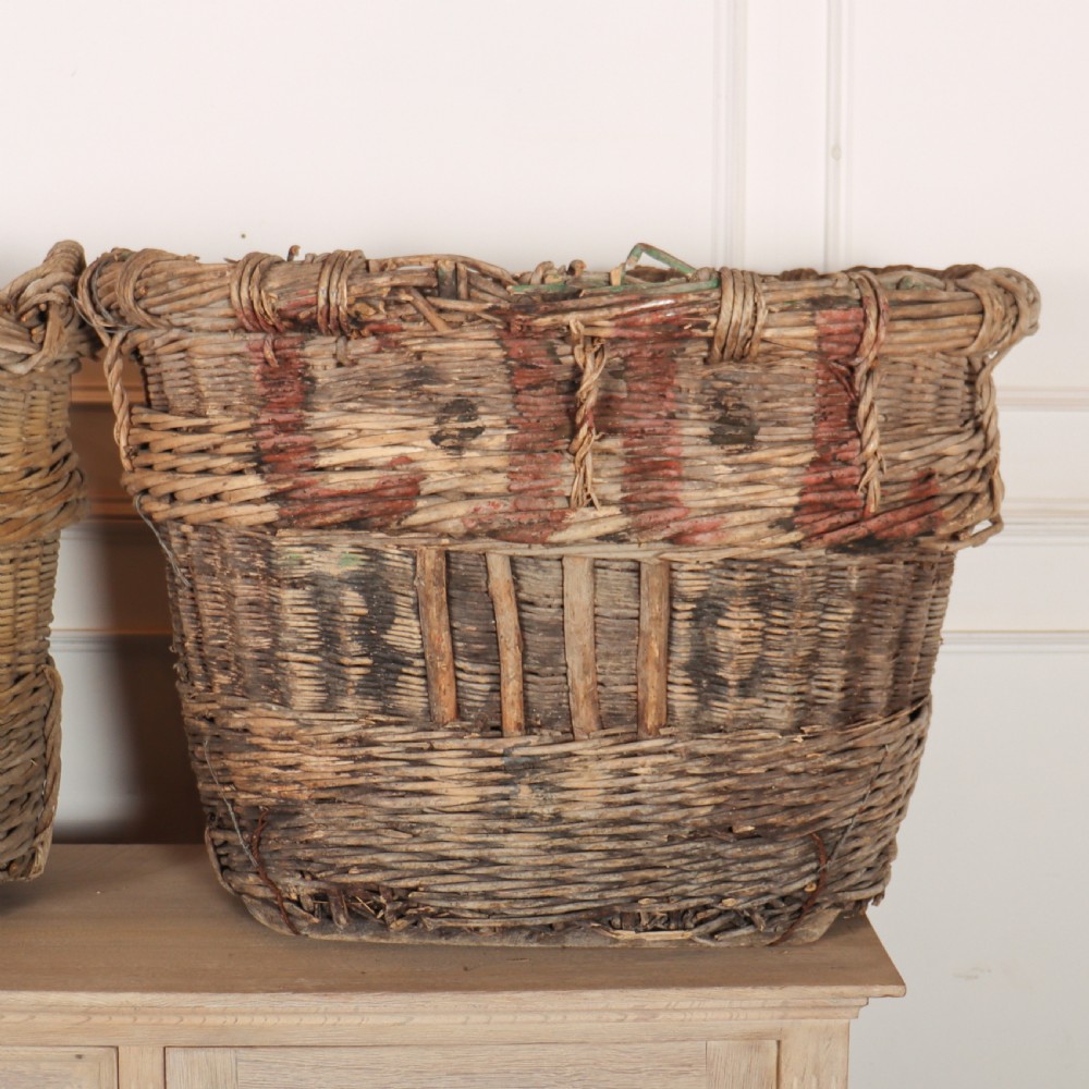 Collection of Four Champagne Grape Baskets View V