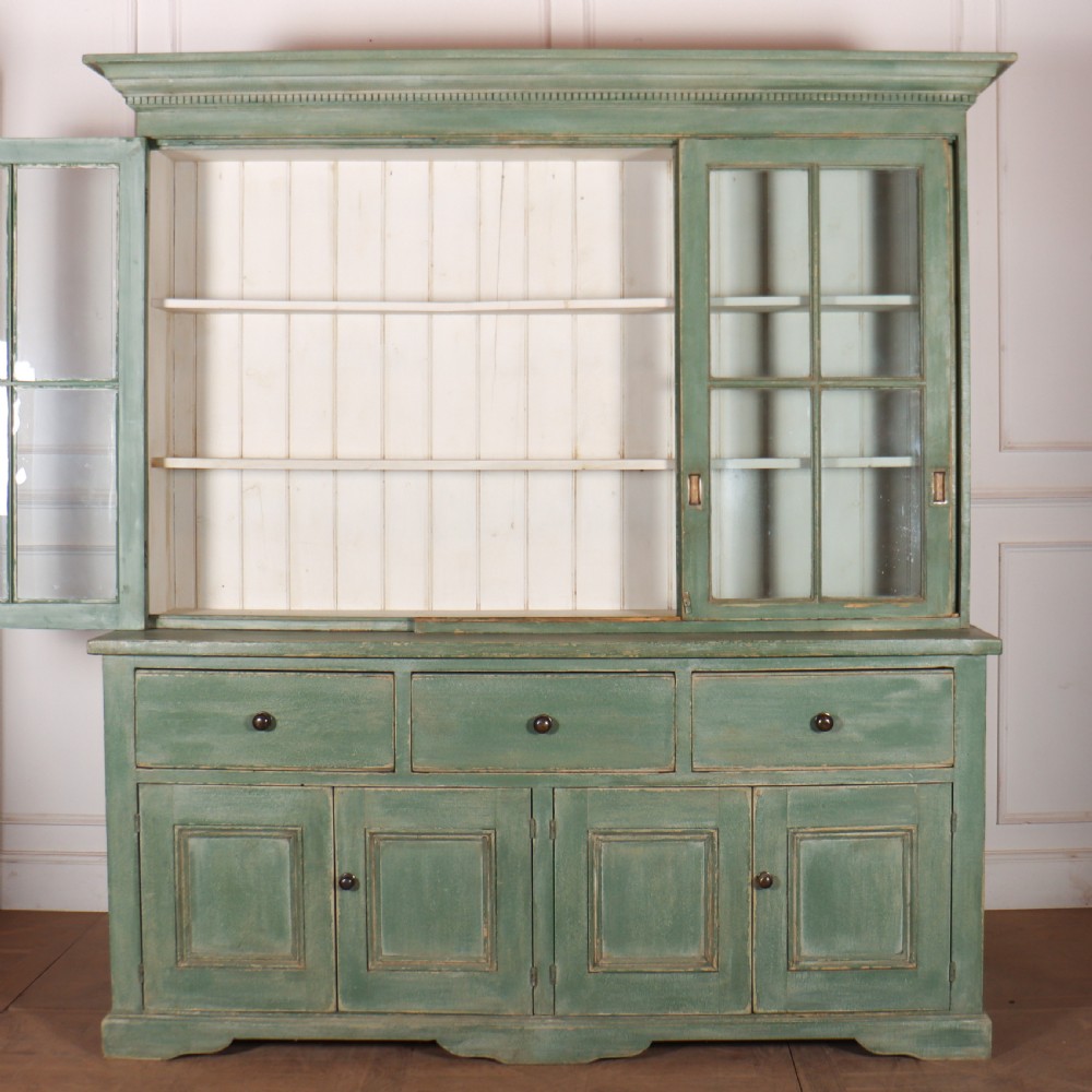 English Glazed Kitchen Dresser View VI