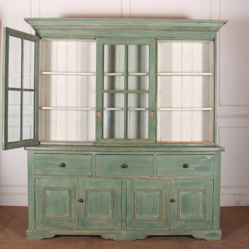 English Glazed Kitchen Dresser View VII