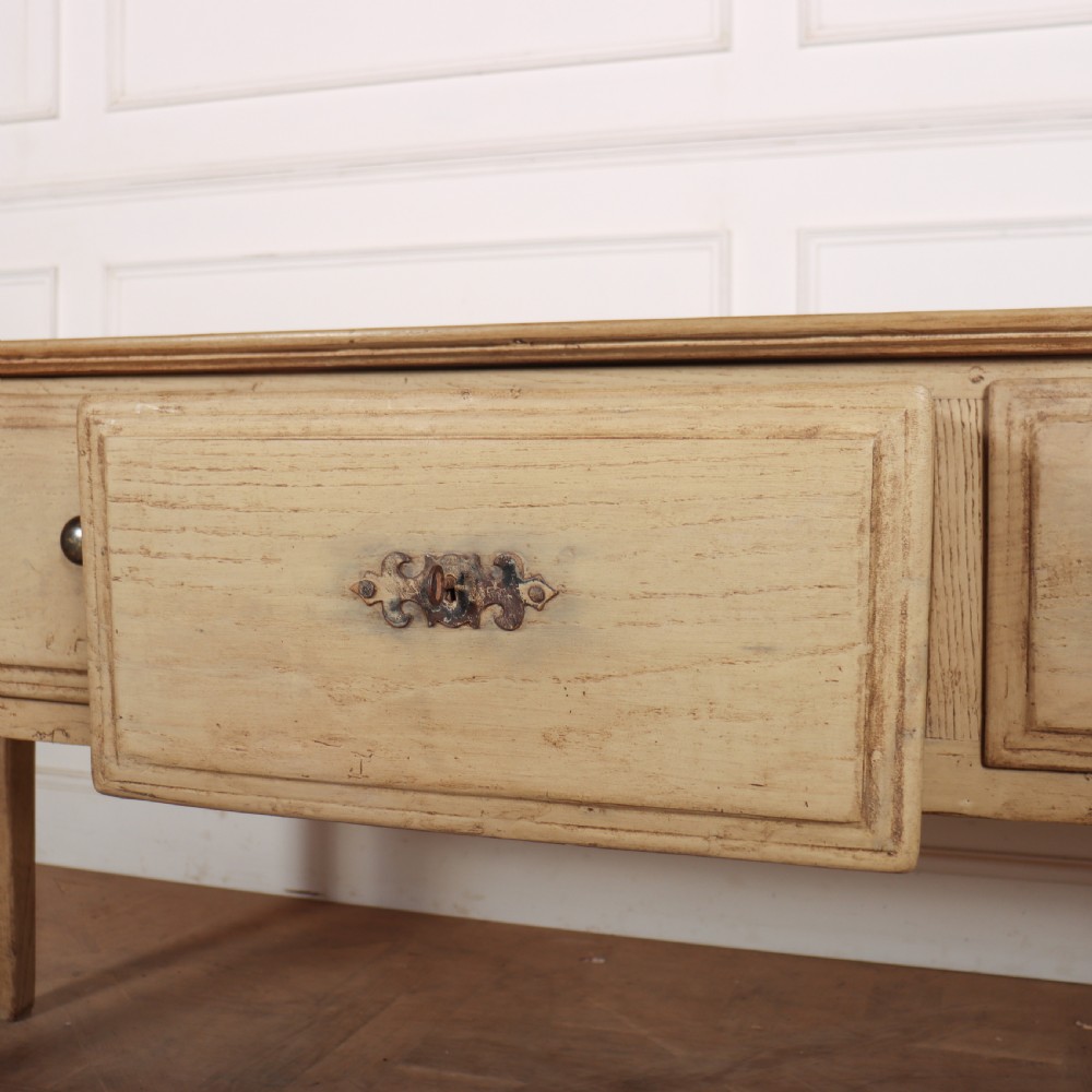 French Painted Oak Dresser Base View VI