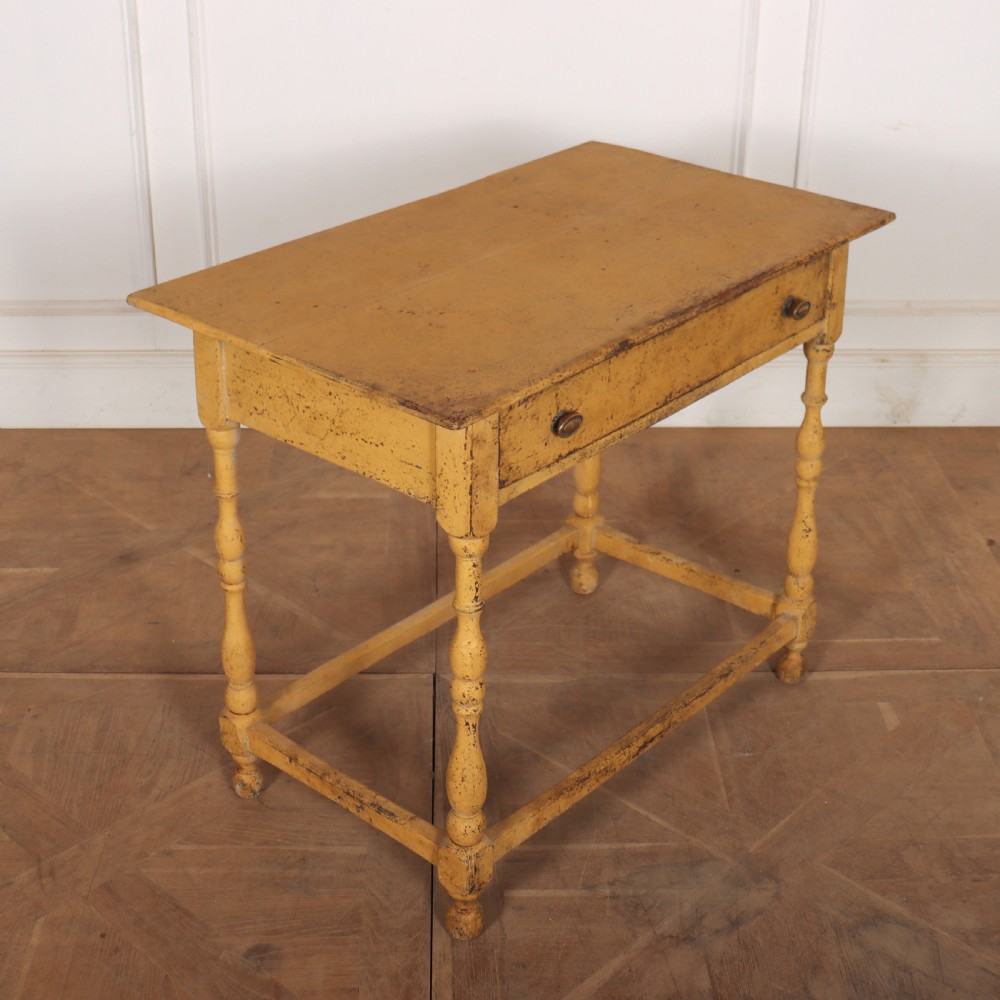 18th Century Painted Lamp Table View VI