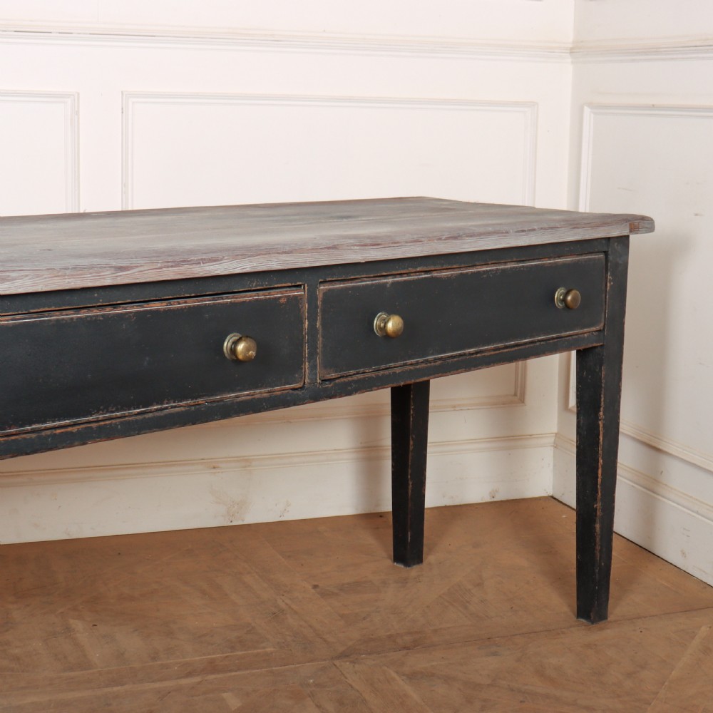 19th Century Painted Dresser Base View II