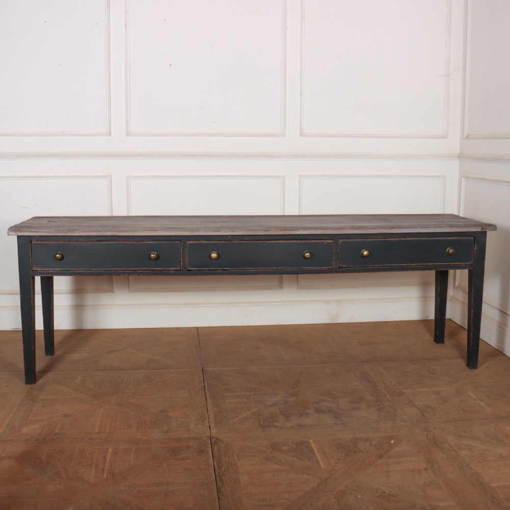 19th Century Painted Dresser Base View VII