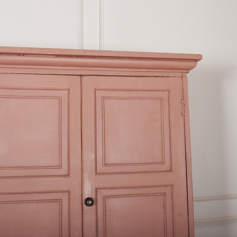 English Painted Housekeepers Cupboard View III