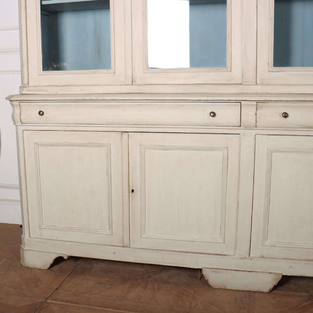 19th Century Italian Painted Bookcase View II