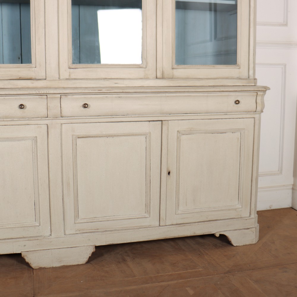 19th Century Italian Painted Bookcase View VI