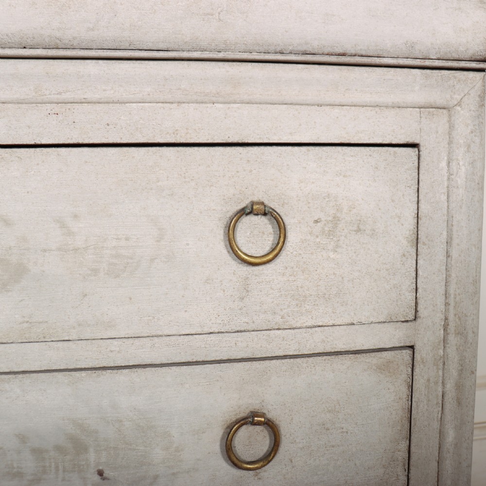 French Painted Marble Top Commode View VI