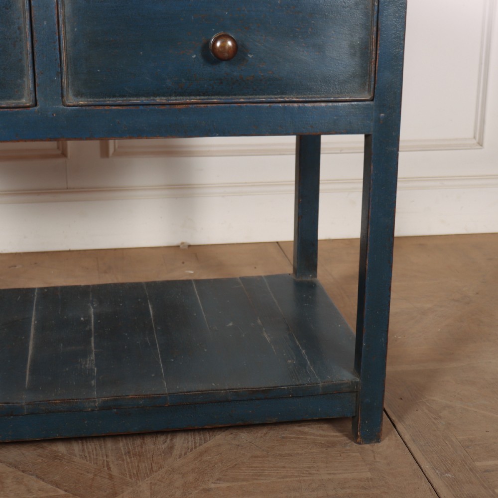 Small Painted Potboard Dresser Base View II
