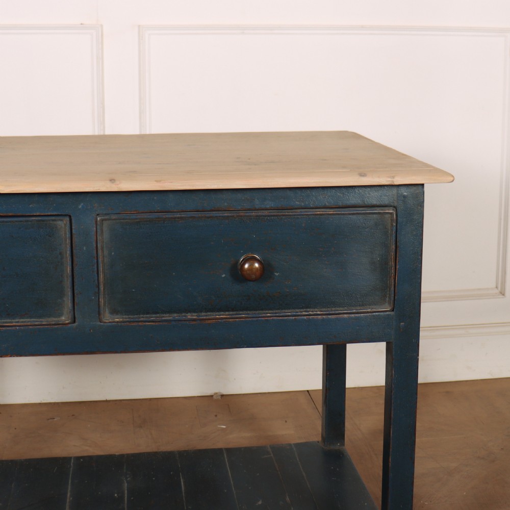 Small Painted Potboard Dresser Base View IV