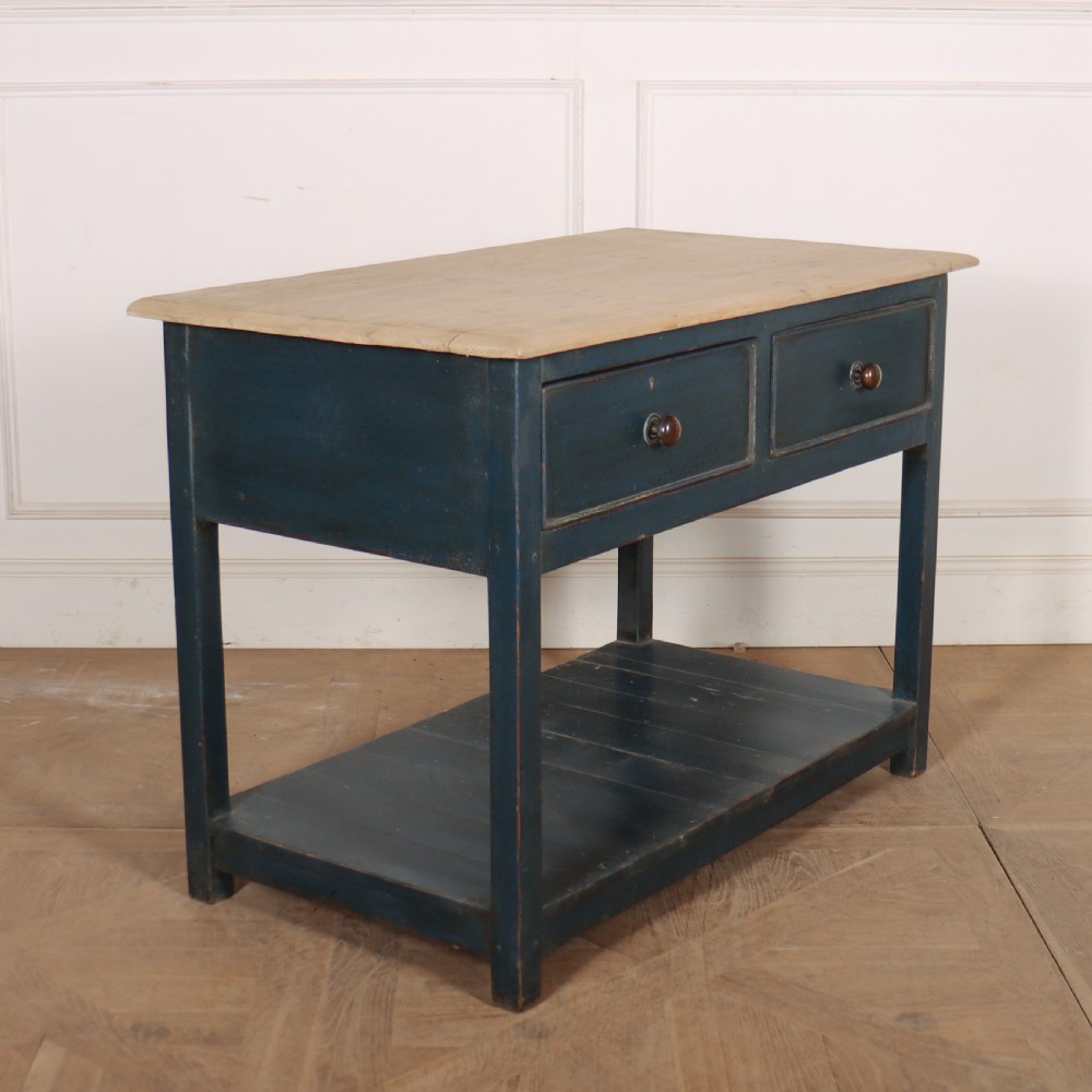Small Painted Potboard Dresser Base View V