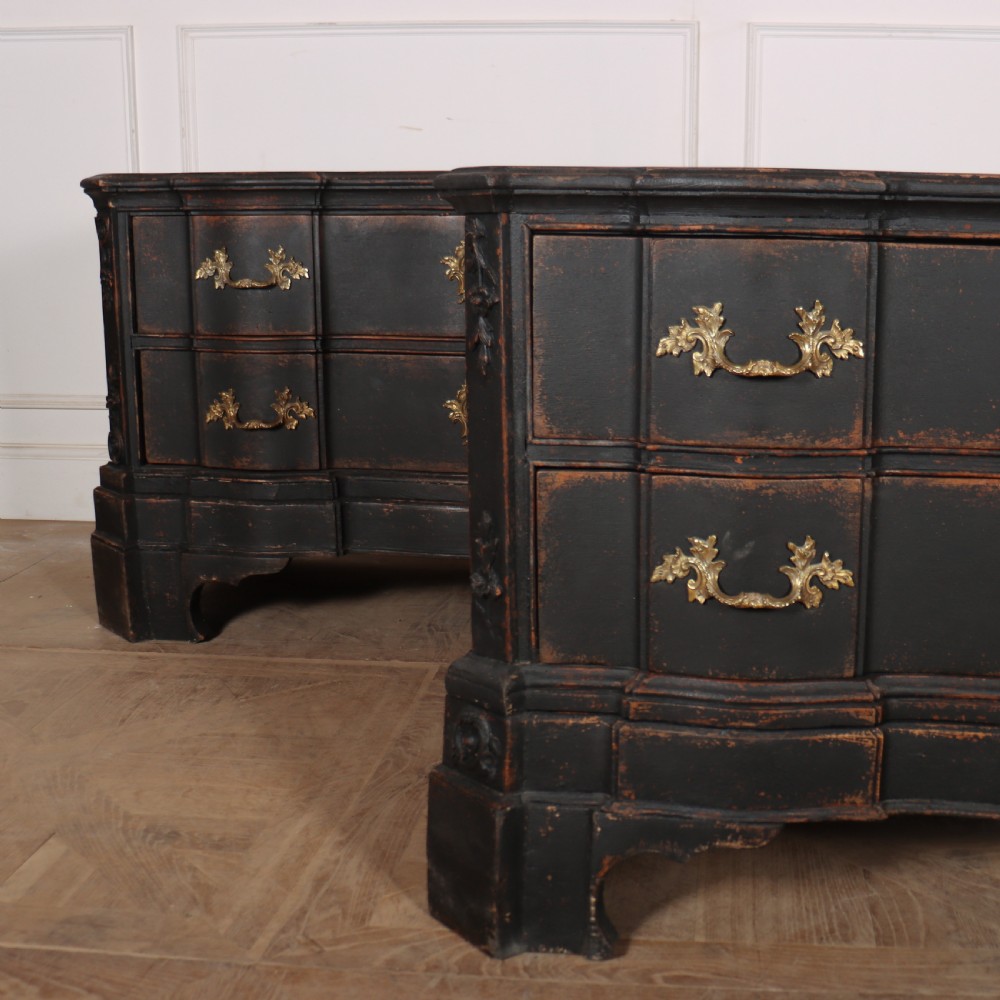 Pair of 18th Century Painted Commodes View III