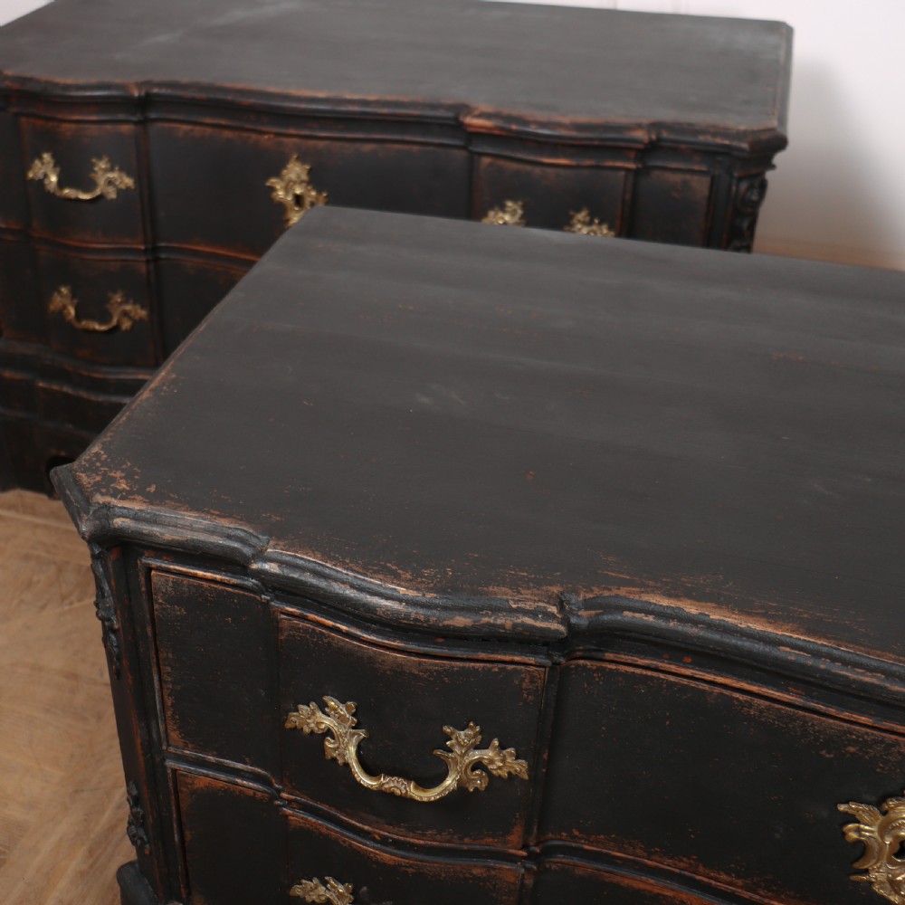Pair of 18th Century Painted Commodes View VI