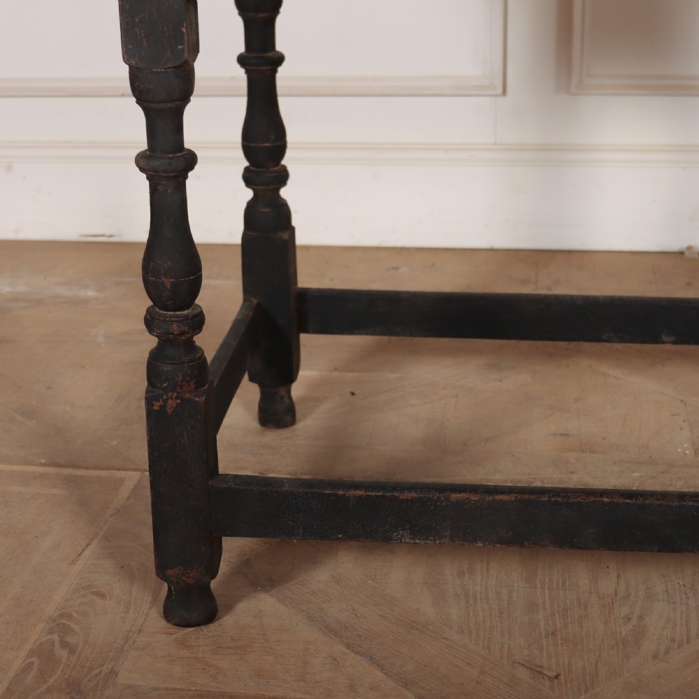 18th Century English Painted Lamp Table View IV