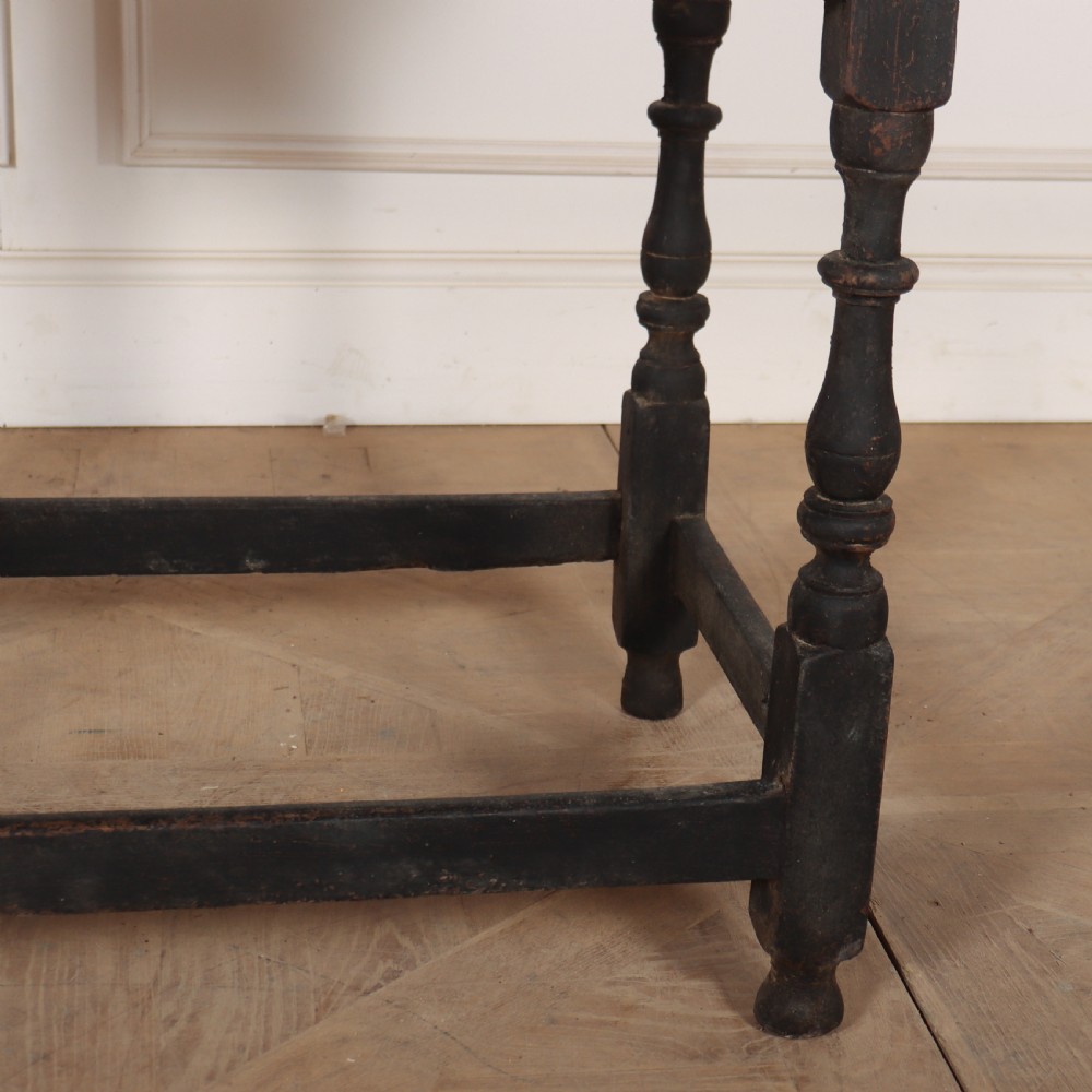 18th Century English Painted Lamp Table View V