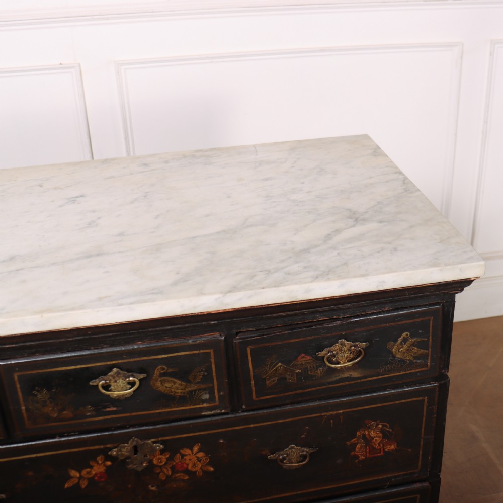 English Chinoiserie Chest of Drawers View IX