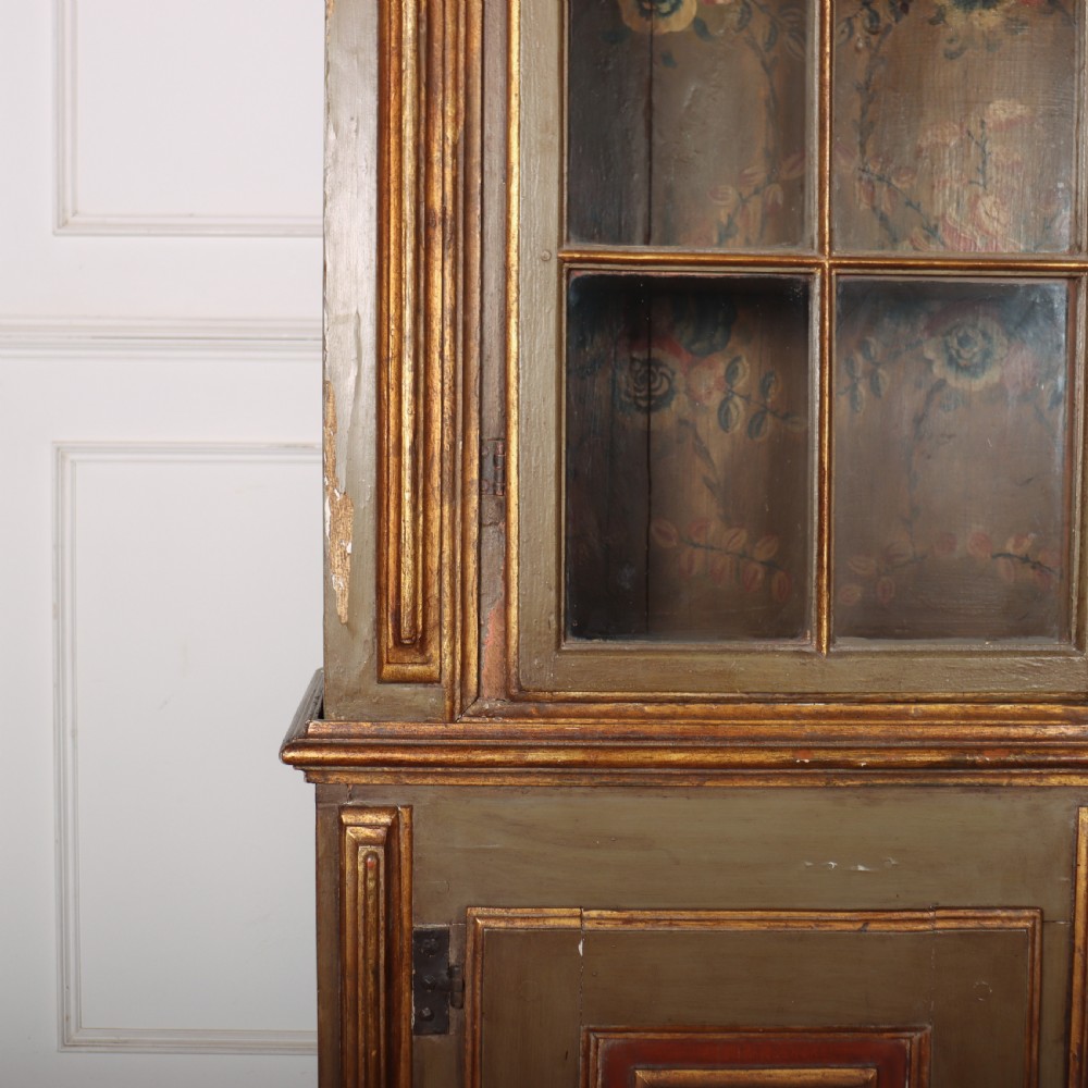 Original Painted Italian Glazed Bookcase View V