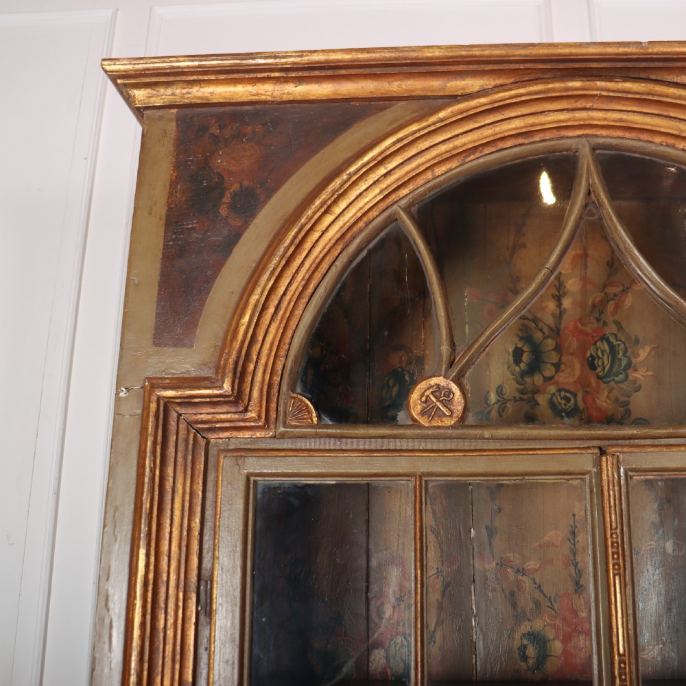 Original Painted Italian Glazed Bookcase View VI