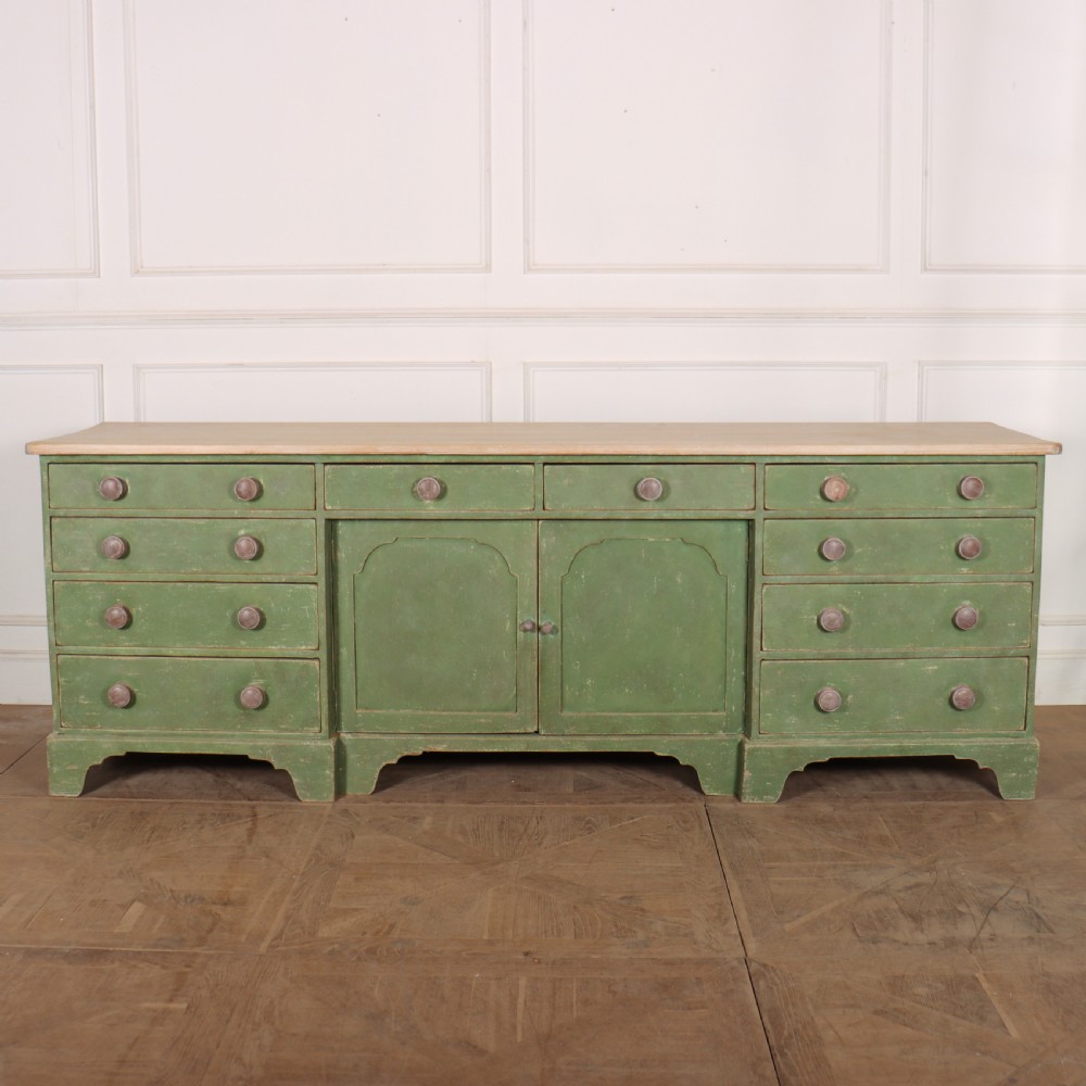 Large Painted Yorkshire Dresser Base