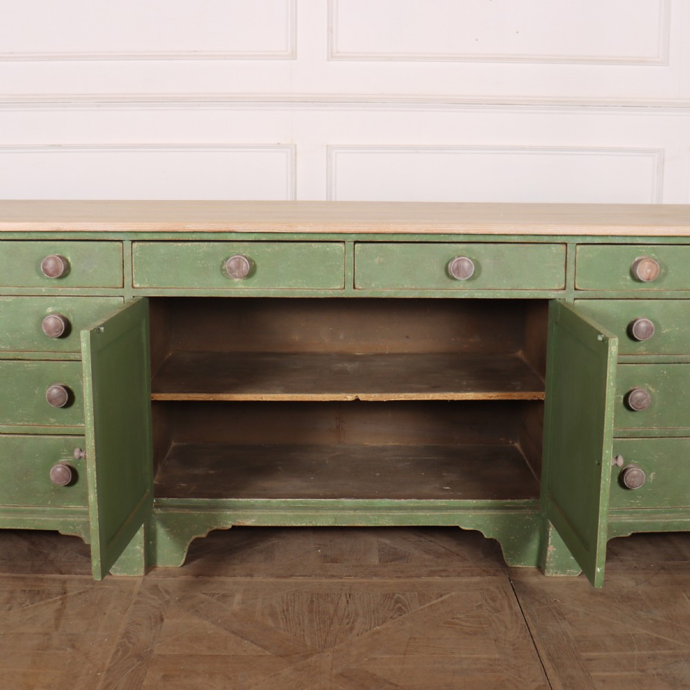 Large Painted Yorkshire Dresser Base View VII