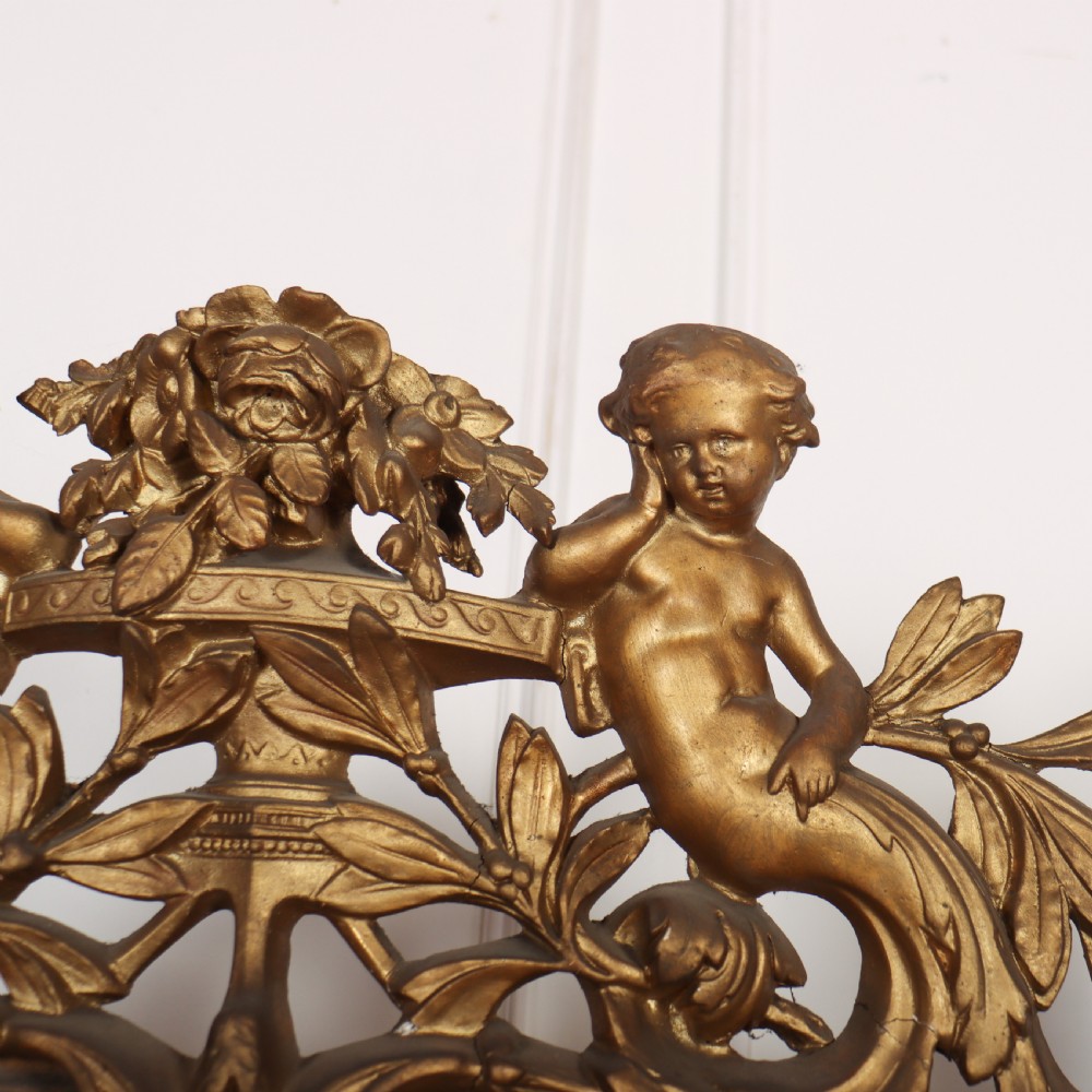 French Carved Gilt Mirror View IV