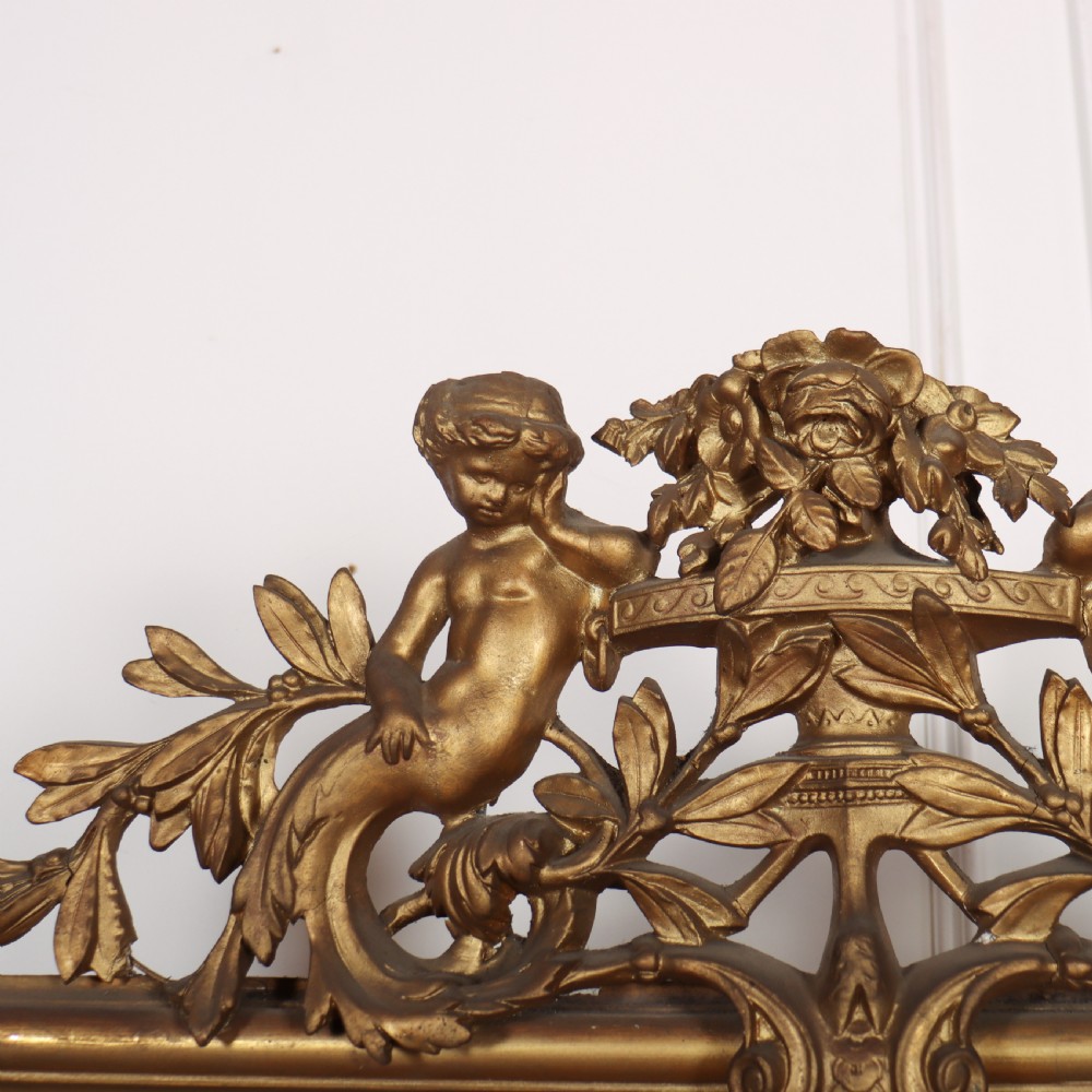 French Carved Gilt Mirror View V