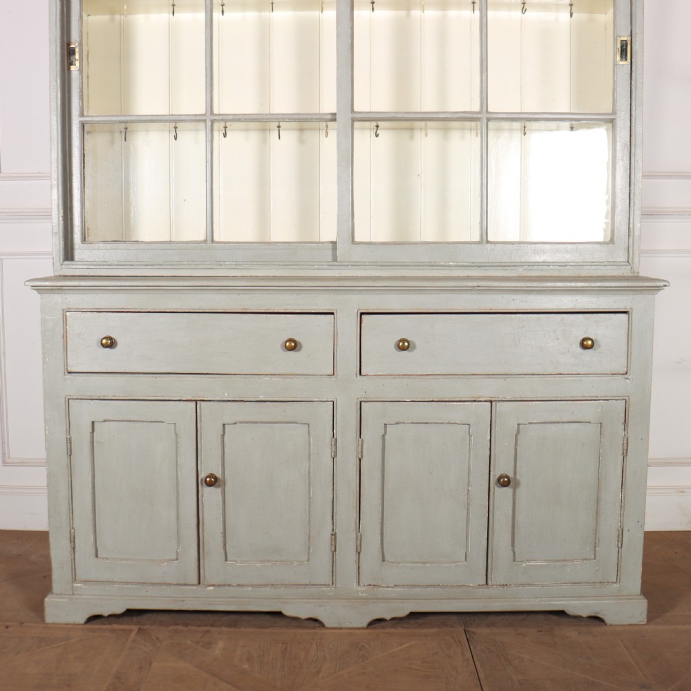 19th Century English Glazed Dresser View V